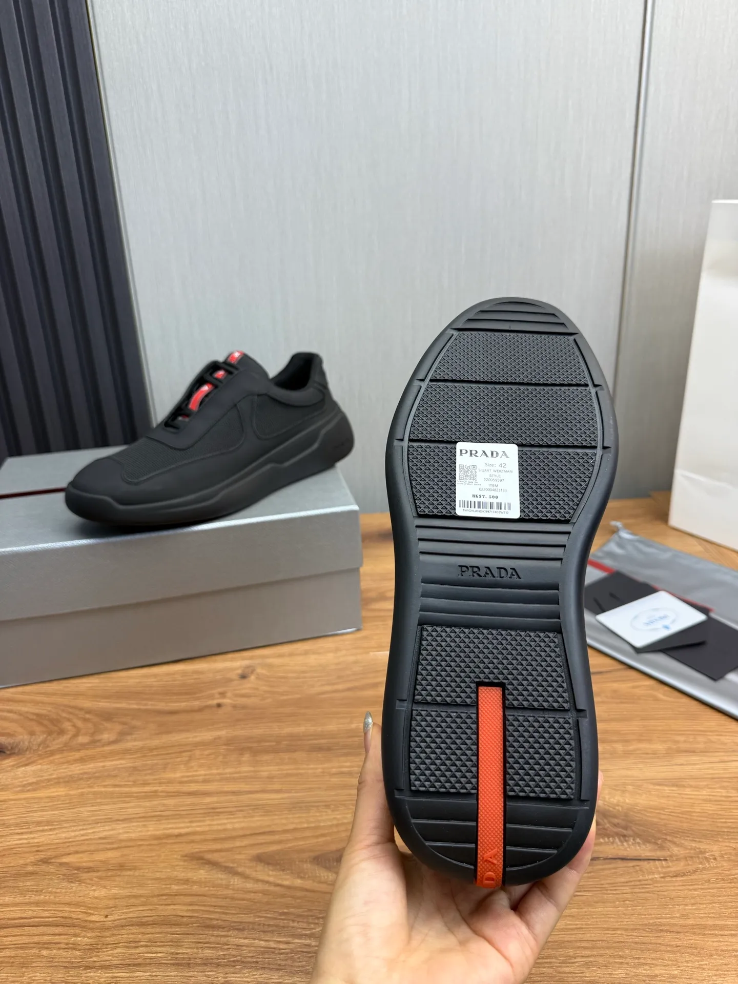 Men's shoes 💰600💰 [PRADA] New models synchronized with the official website, high-quality shipments ✔️Best sellers🔥 Original cowhide + cowhide lining, 1🆚1 replica, original sole, 38-45 (men's 45 is custom-made and cannot be returned or exchanged)